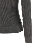 Max Mara Gray Silk Cardigan