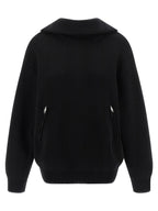 Balenciaga Black Cotton Cardigan