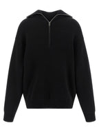 Balenciaga Black Cotton Cardigan