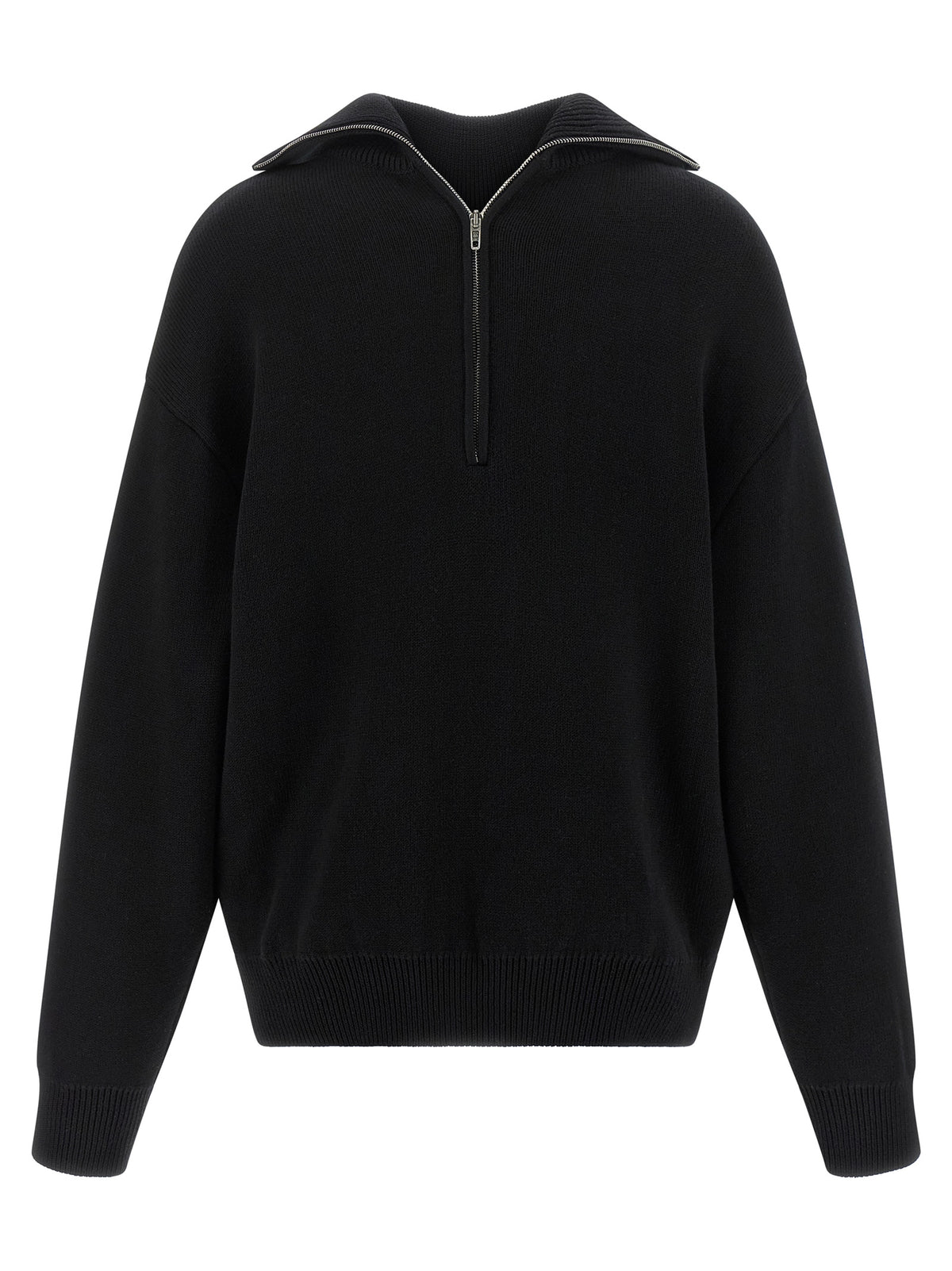 Balenciaga Black Cotton Cardigan