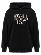 Fendi Black Cotton Sweatshirt
