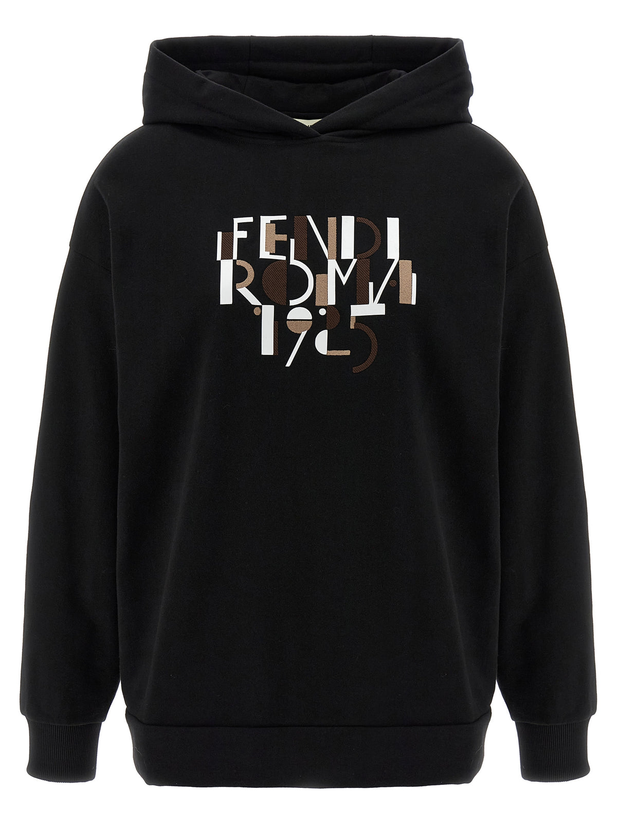 Fendi Black Cotton Sweatshirt