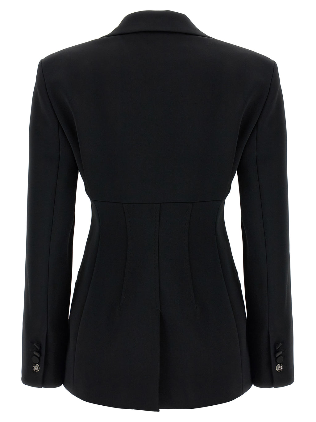Max Mara Black Viscose Blazer