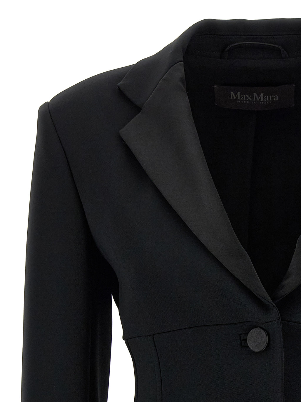 Max Mara Black Viscose Blazer