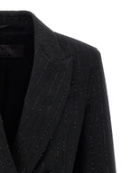 Max Mara Black Virgin Wool Blazer