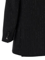 Max Mara Black Virgin Wool Blazer
