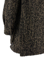 Max Mara Multicolor Virgin Wool Shell Jacket