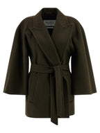 Max Mara Bicolor Wool Coat