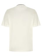 Brunello Cucinelli White Cotton T-Shirt