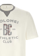 Brunello Cucinelli White Cotton T-Shirt