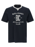 Brunello Cucinelli Blue Cotton T-Shirt