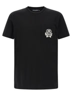 Dolce & Gabbana Black Cotton T-Shirt