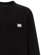 Dolce & Gabbana Black Cotton Sweatshirt