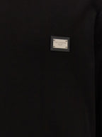 Dolce & Gabbana Black Cotton Sweatshirt
