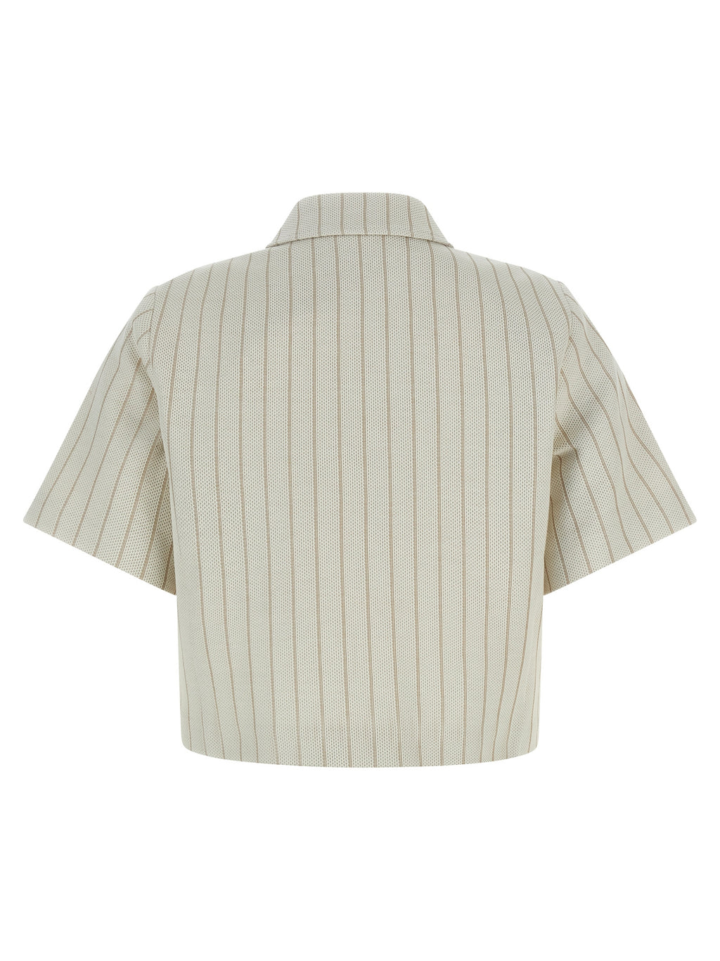 Max Mara Beige Cotton Full-Length Jacket