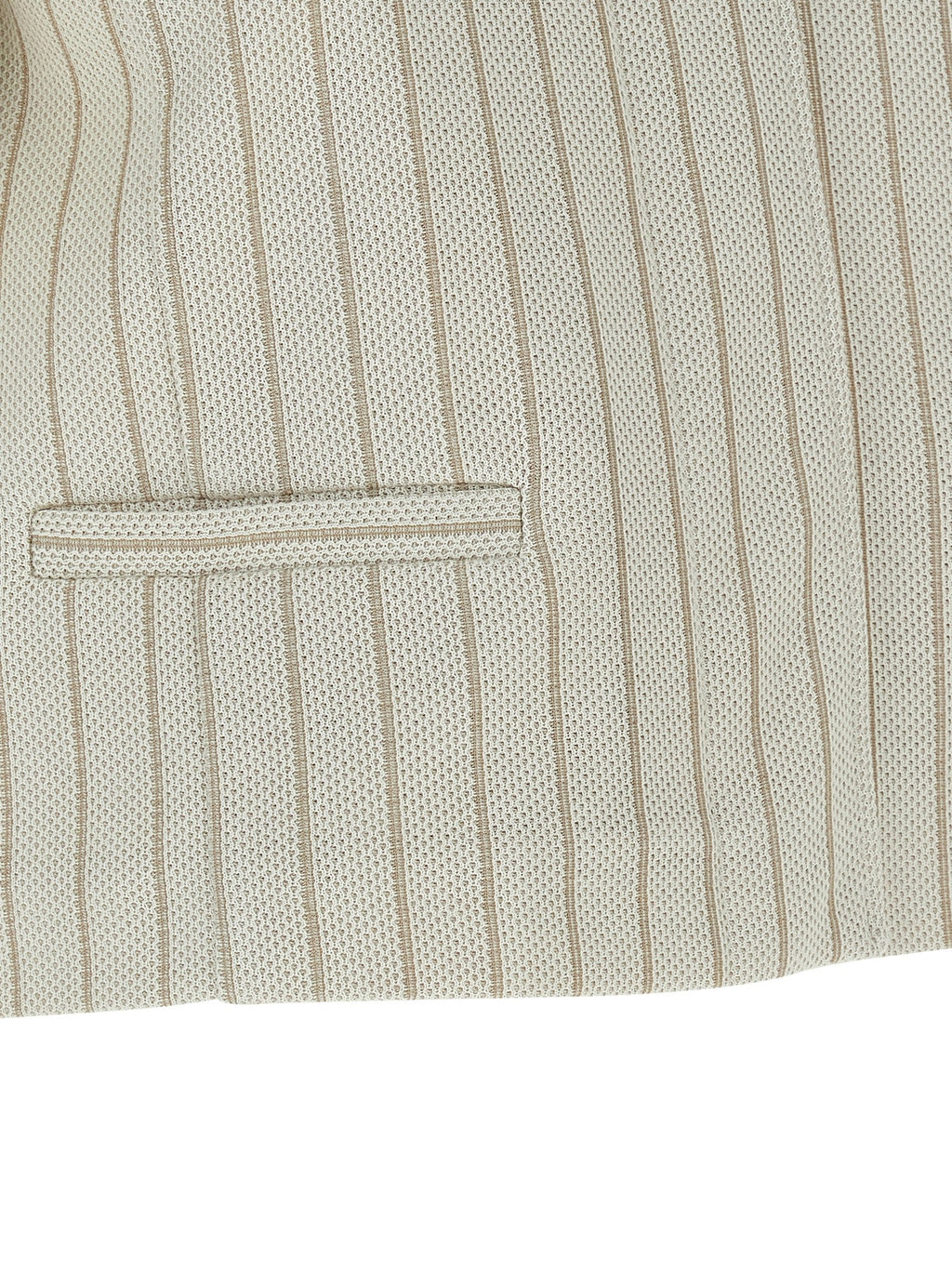 Max Mara Beige Cotton Full-Length Jacket