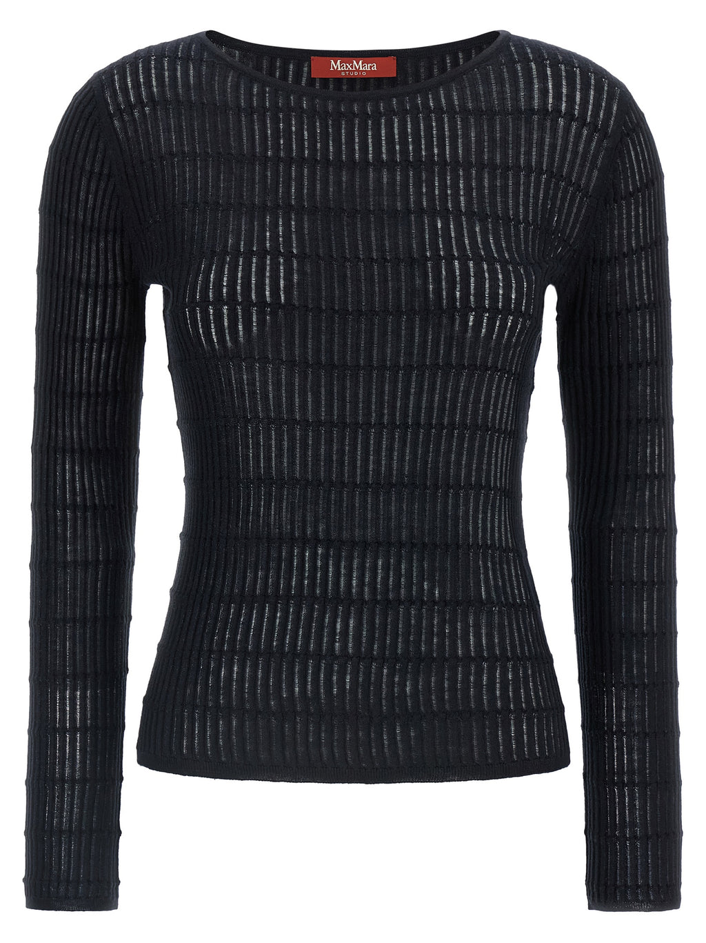 Max Mara Blue Silk Cardigan