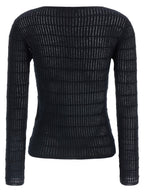 Max Mara Blue Silk Cardigan