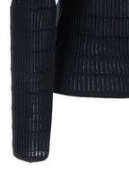 Max Mara Blue Silk Cardigan