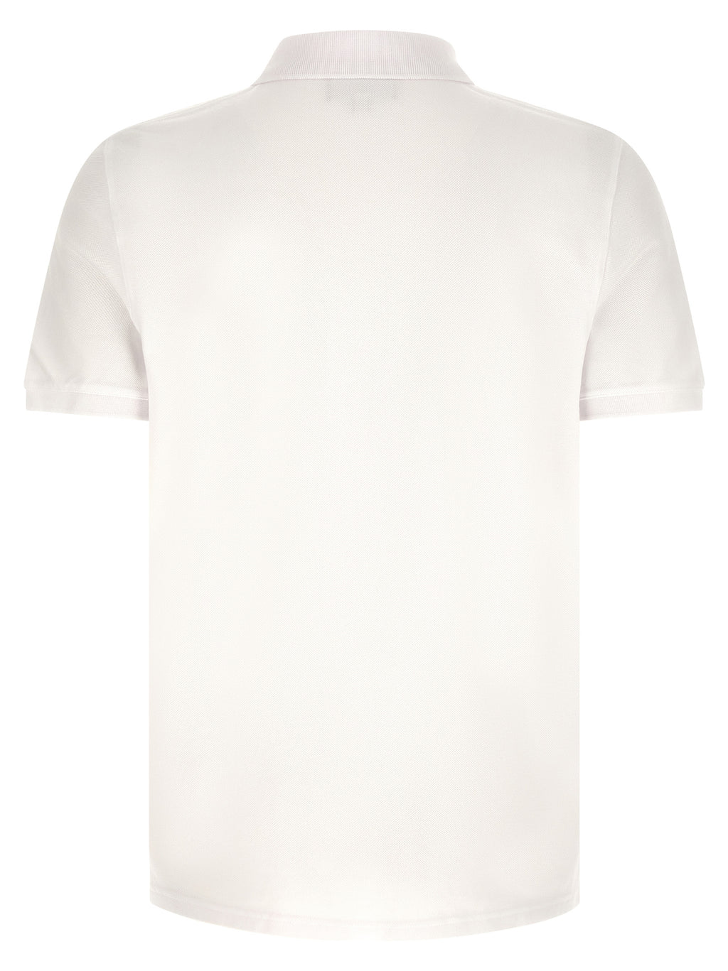 Maison Kitsuné White Cotton Polo Shirt