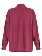 Max Mara Fuchsia Cotton Blouse