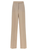 Max Mara Beige Virgin Wool Dress Pants