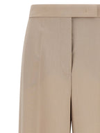Max Mara Beige Virgin Wool Dress Pants