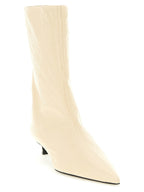 Jil Sander Beige Calfskin Ankle Boots