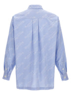 Kenzo Blue Cotton Blouse