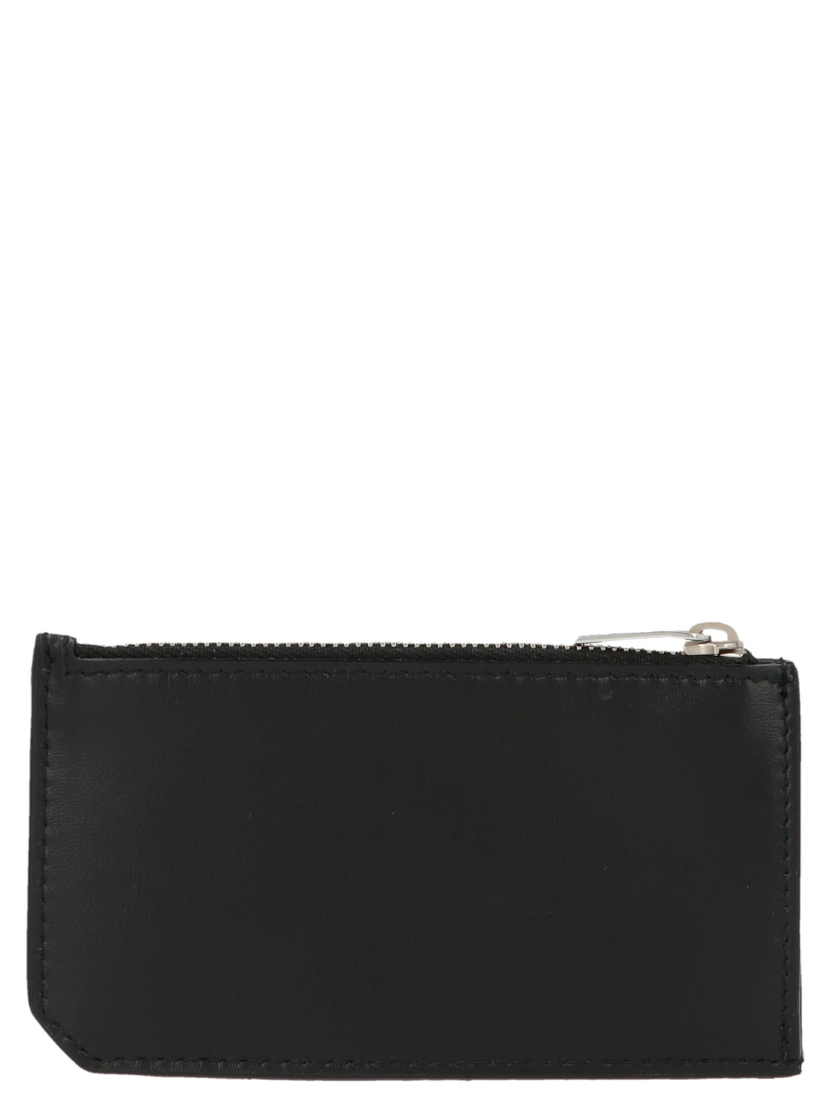 Saint Laurent Black Calfskin Cardholder