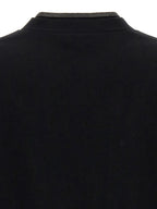 Brunello Cucinelli Black Cotton T-Shirt
