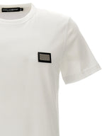 Dolce & Gabbana White Cotton T-Shirt