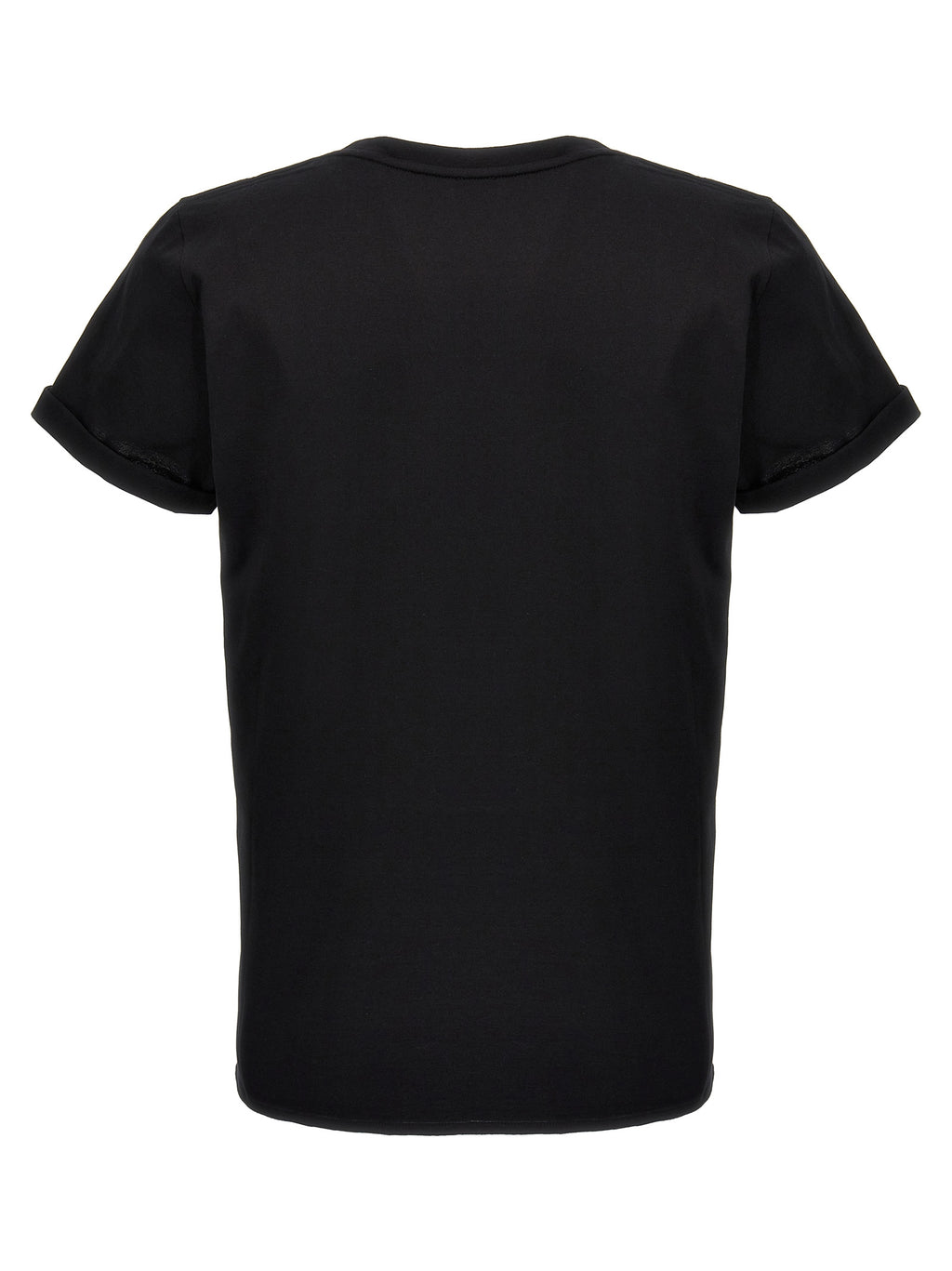 Saint Laurent Black Cotton T-Shirt