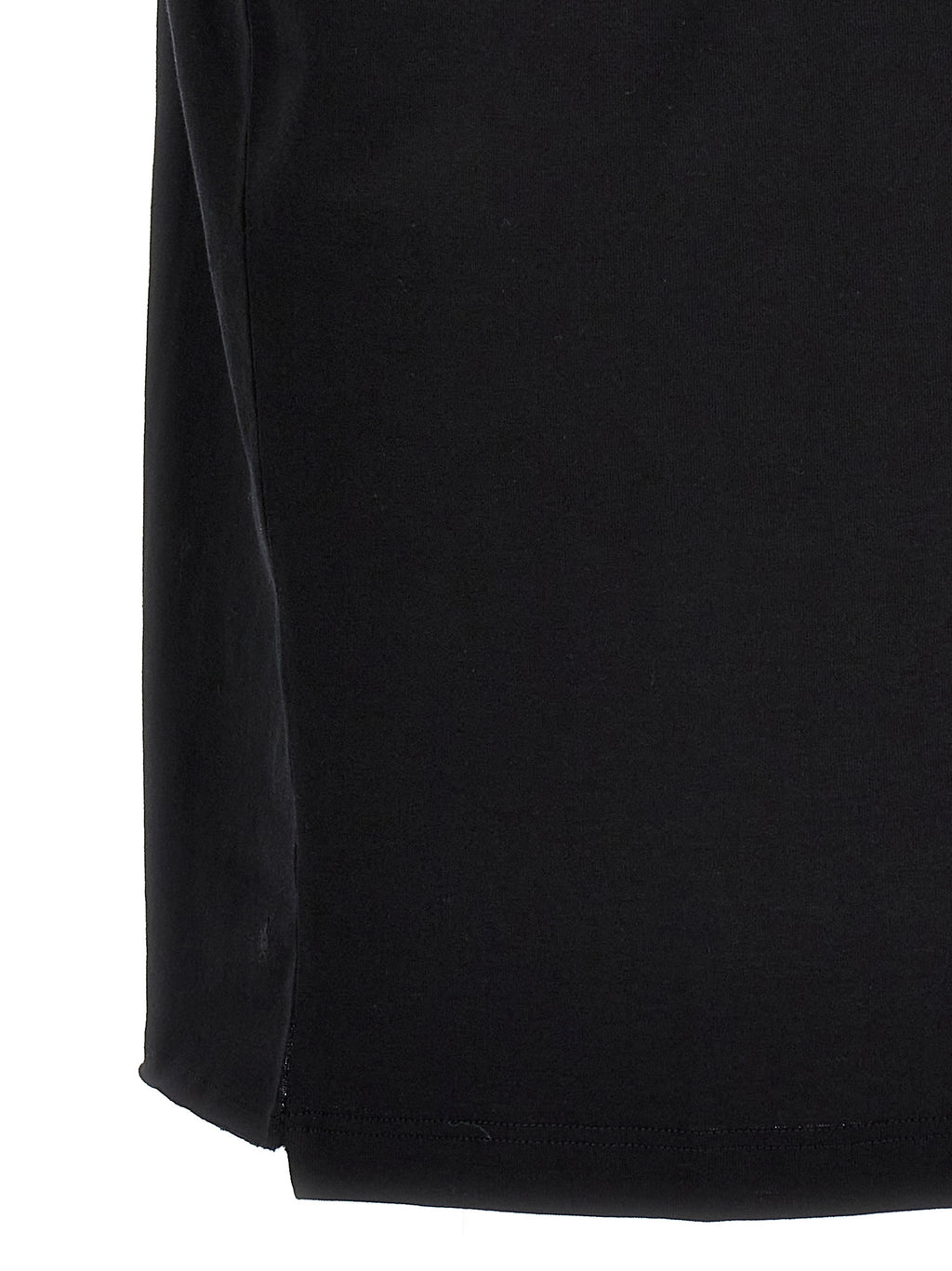 Saint Laurent Black Cotton T-Shirt