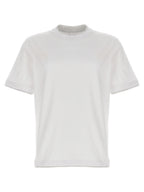 Brunello Cucinelli White Cotton T-Shirt