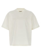 Jil Sander White Cotton T-Shirt