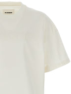 Jil Sander White Cotton T-Shirt
