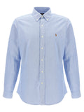 Polo Ralph Lauren Blue Cotton Blouse