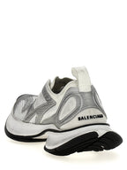 Balenciaga Gray Polyester Athletic Sneakers