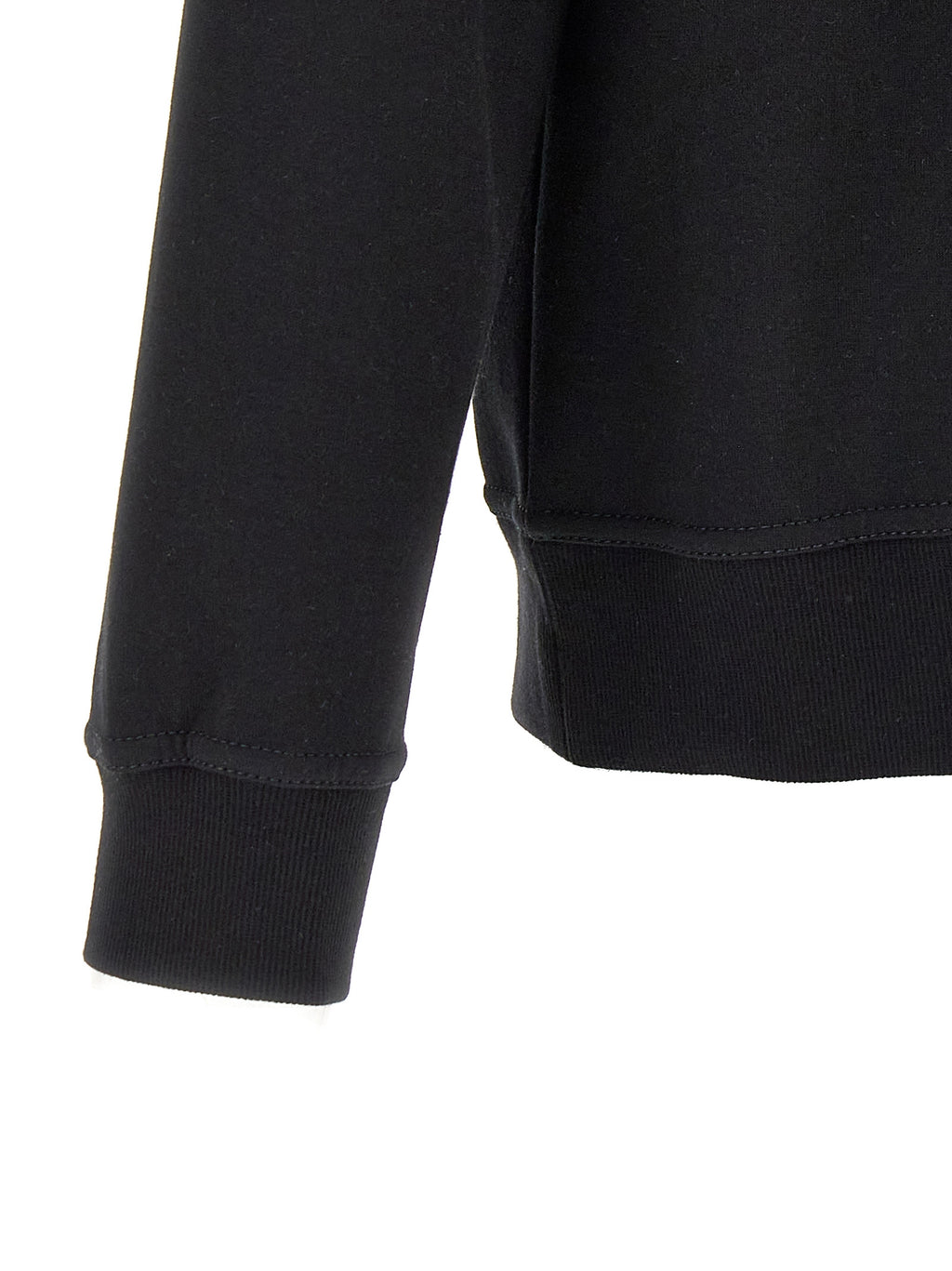 Brunello Cucinelli Black Cotton Sweatshirt
