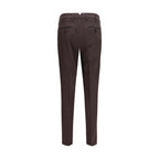 Brunello Cucinelli Brown Cotton Casual Pants