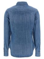 Polo Ralph Lauren Blue Cotton Blouse