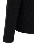 Fendi Black Cotton Cardigan