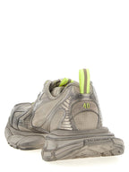 Balenciaga Gray Polyethylene Athletic Sneakers