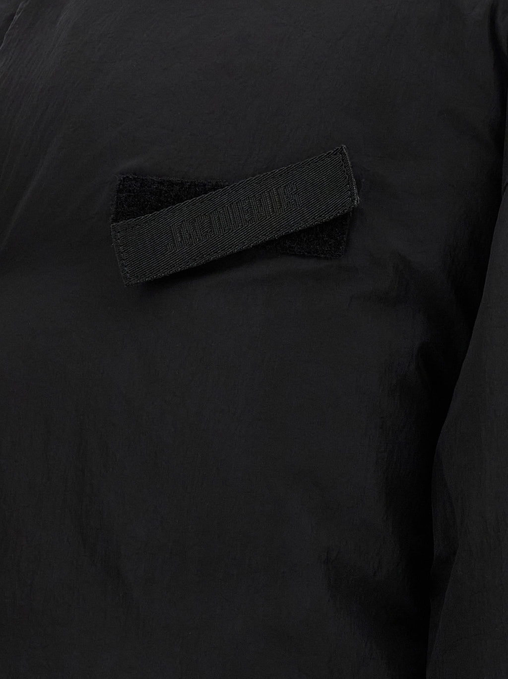 Jacquemus Black Polyamide Full-Length Jacket