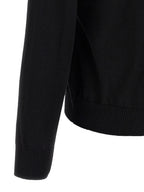 Fendi Black Virgin Wool Cardigan