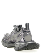 Balenciaga Gray Polyester Athletic Sneakers