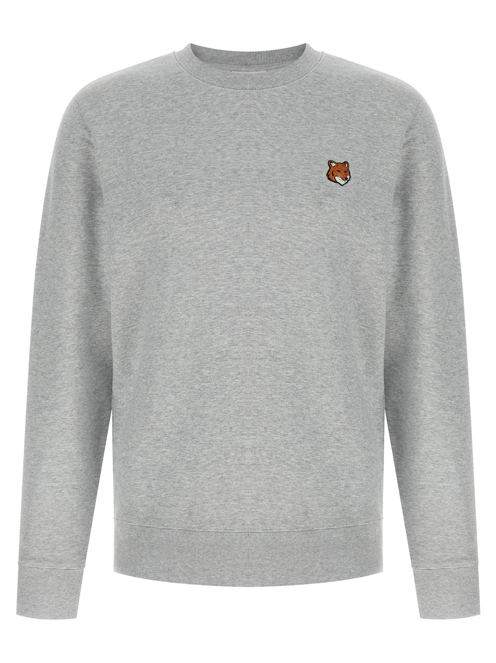 Maison Kitsuné Gray Cotton Sweatshirt