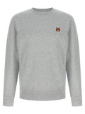 Maison Kitsuné Gray Cotton Sweatshirt