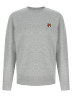Maison Kitsuné Gray Cotton Sweatshirt